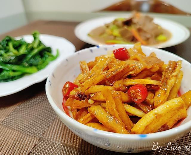 无盐酱萝卜干的做法