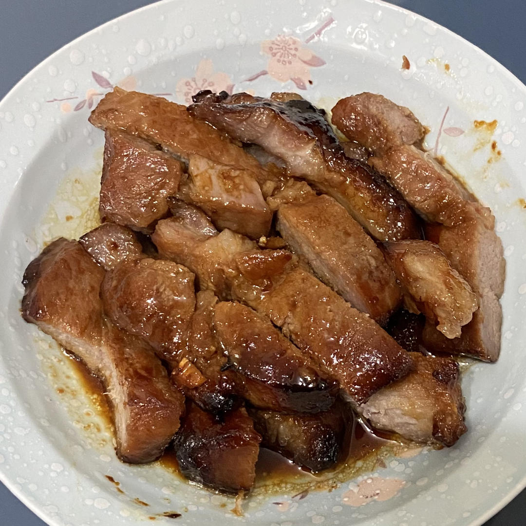 超简单的蜜汁叉烧（空气炸锅版）
