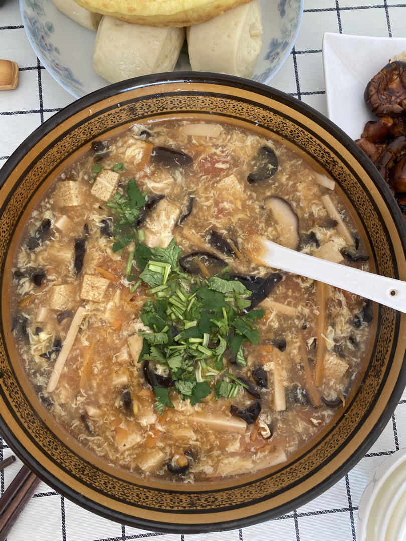 开胃又解馋的番茄酸辣汤🔥好吃又鲜美