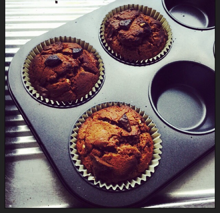 布朗尼杯子蛋糕