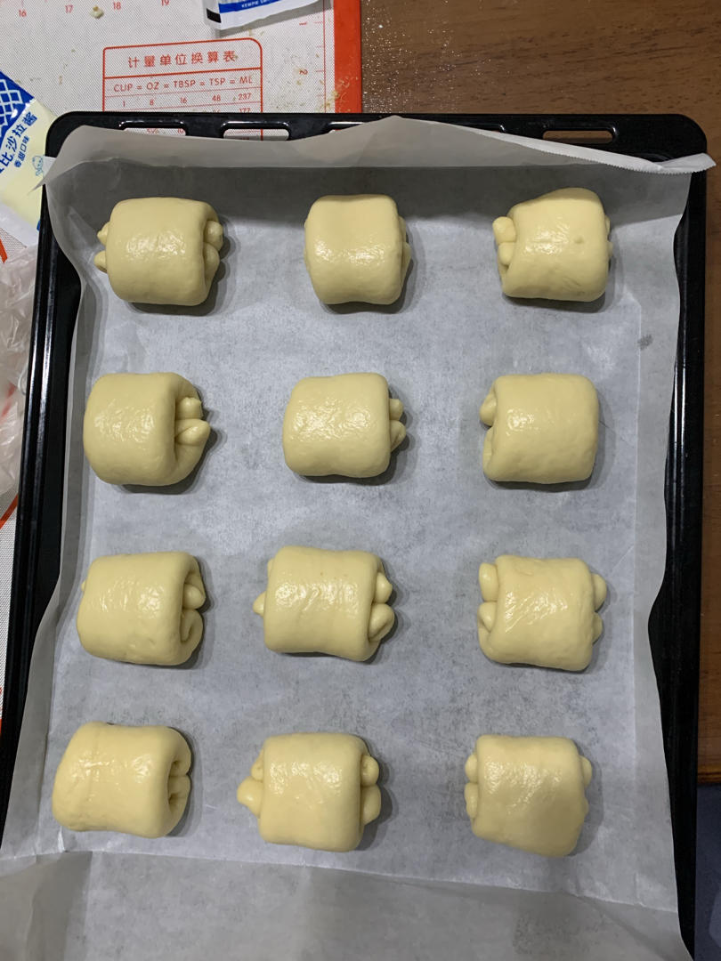 日式牛奶面包卷，松软到不行的一款