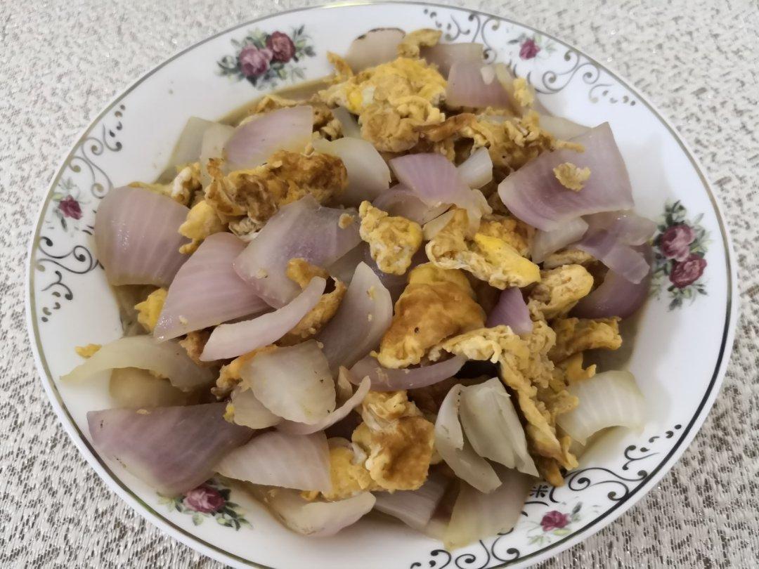 洋葱炒鸡蛋