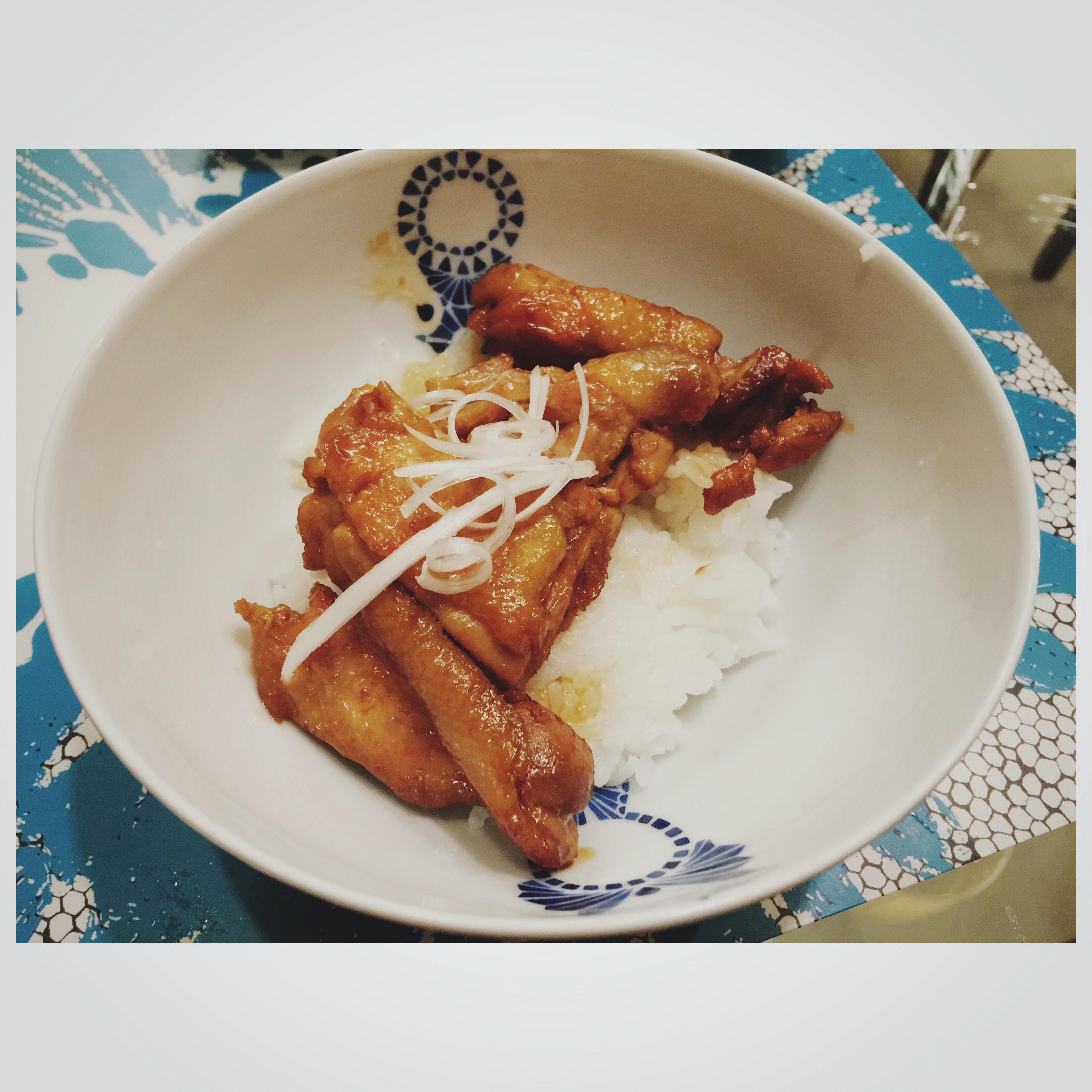 简单快手照烧鸡腿饭