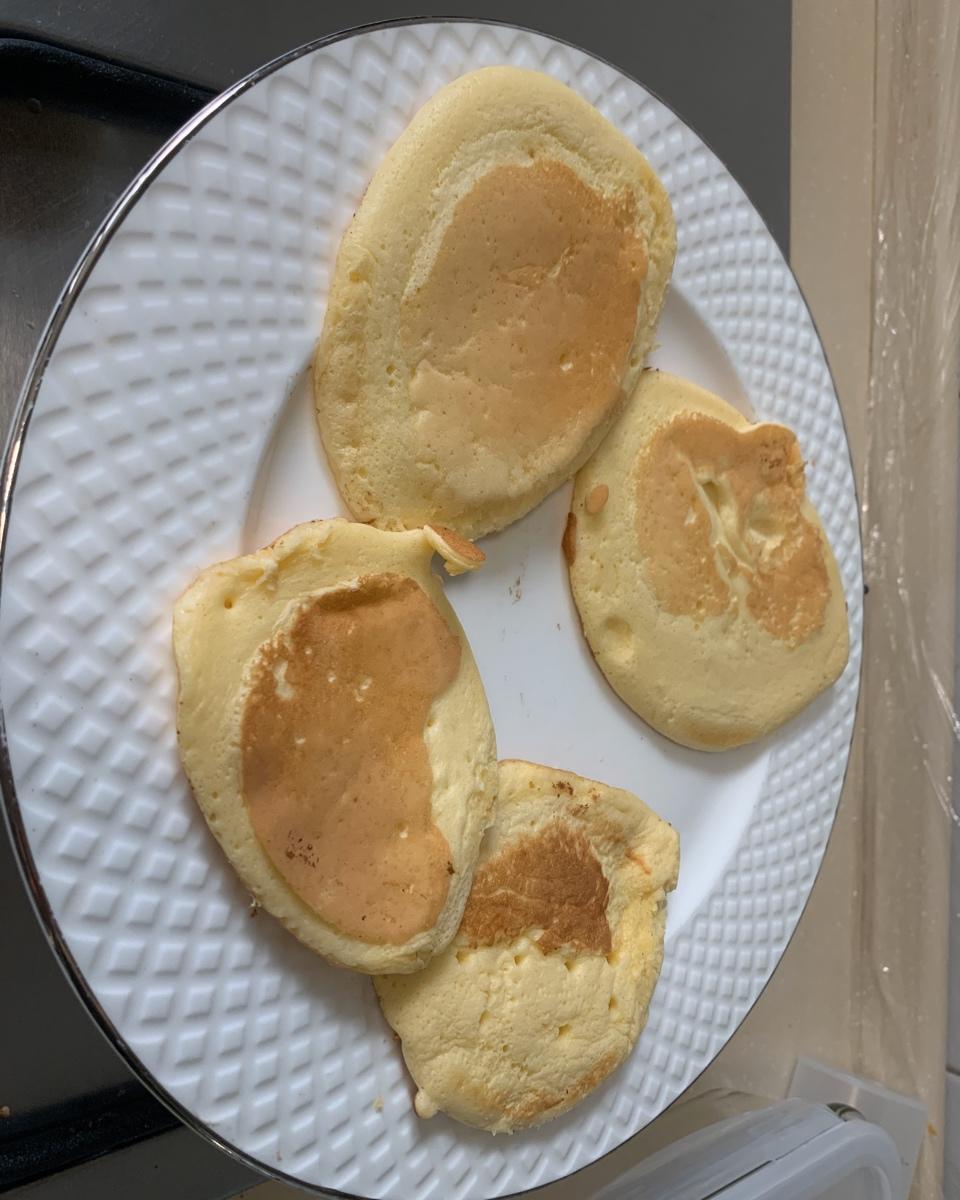 原味无油日式舒芙蕾厚松饼