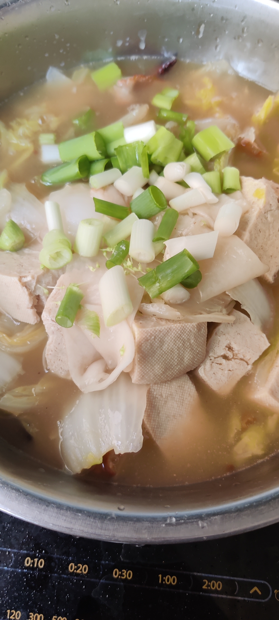 白菜炖🤗冻豆腐的做法