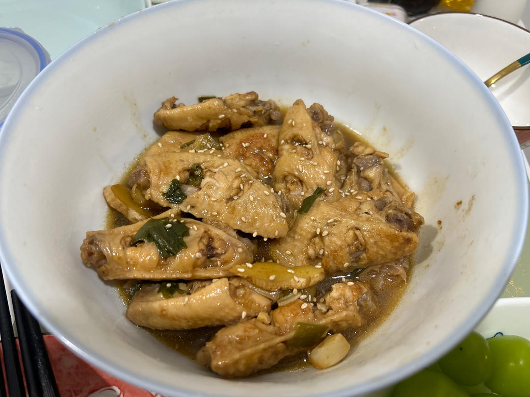 妈妈家的味道，吃了停不下来的红烧鸡翅