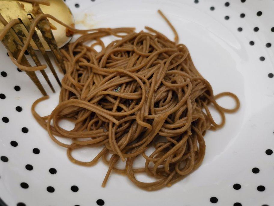 花生酱烤麸荞麦凉面——素食【健康一锅端】