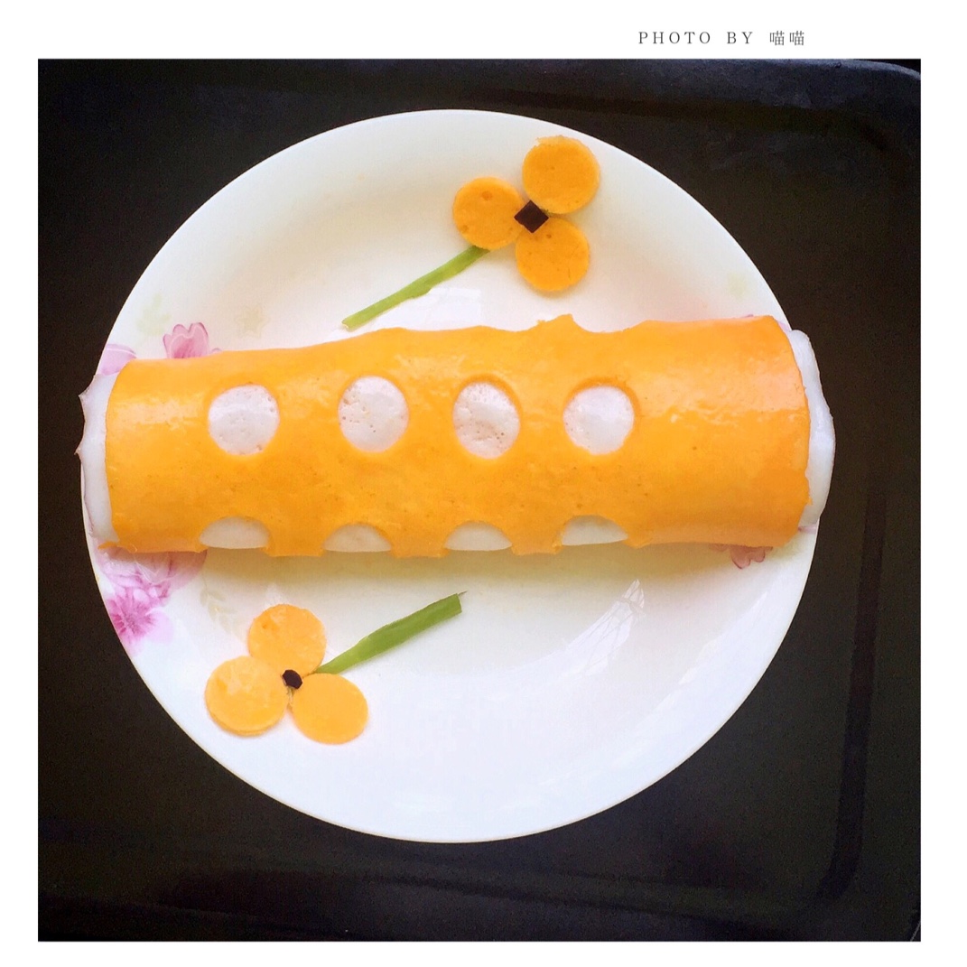 水玉波点蛋包饭