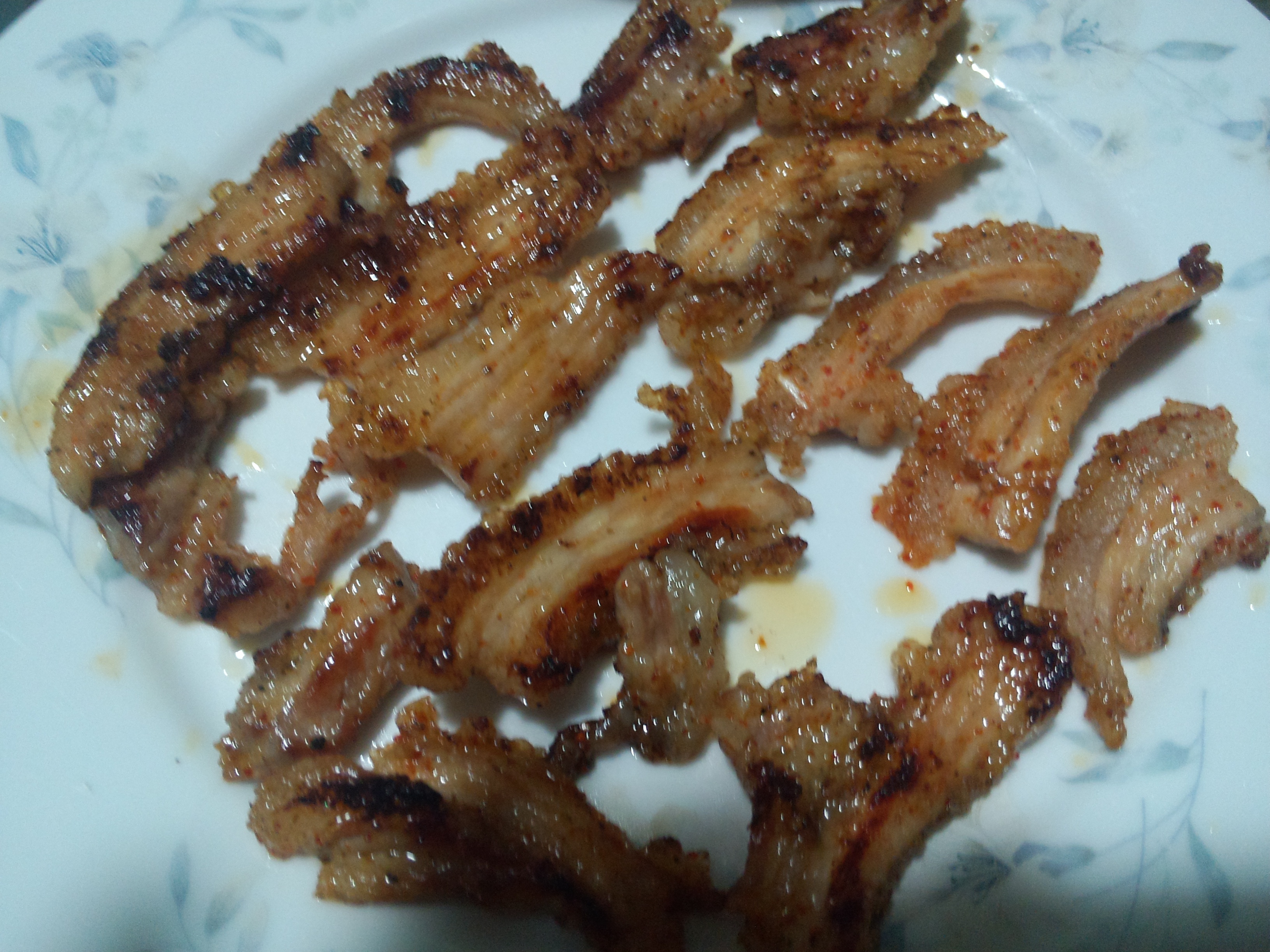 干煎五花肉