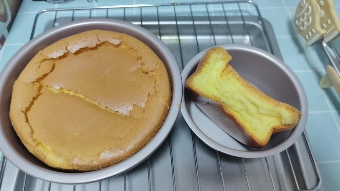纸杯蛋糕 8寸戚风蛋糕的量
