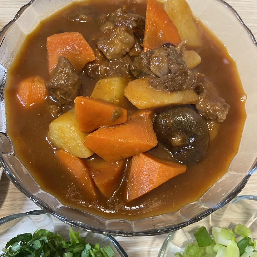 番茄土豆炖牛腩