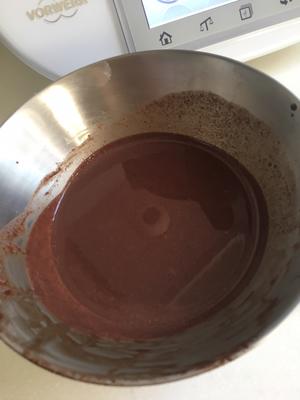 小美巧克力海绵蛋糕的做法 步骤3