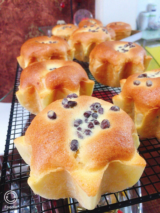 好吃到出炉就被抢光的墨西哥红豆面包