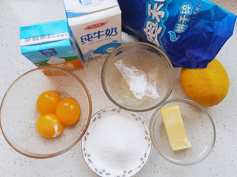 纯奶手撕吐司的做法 步骤1