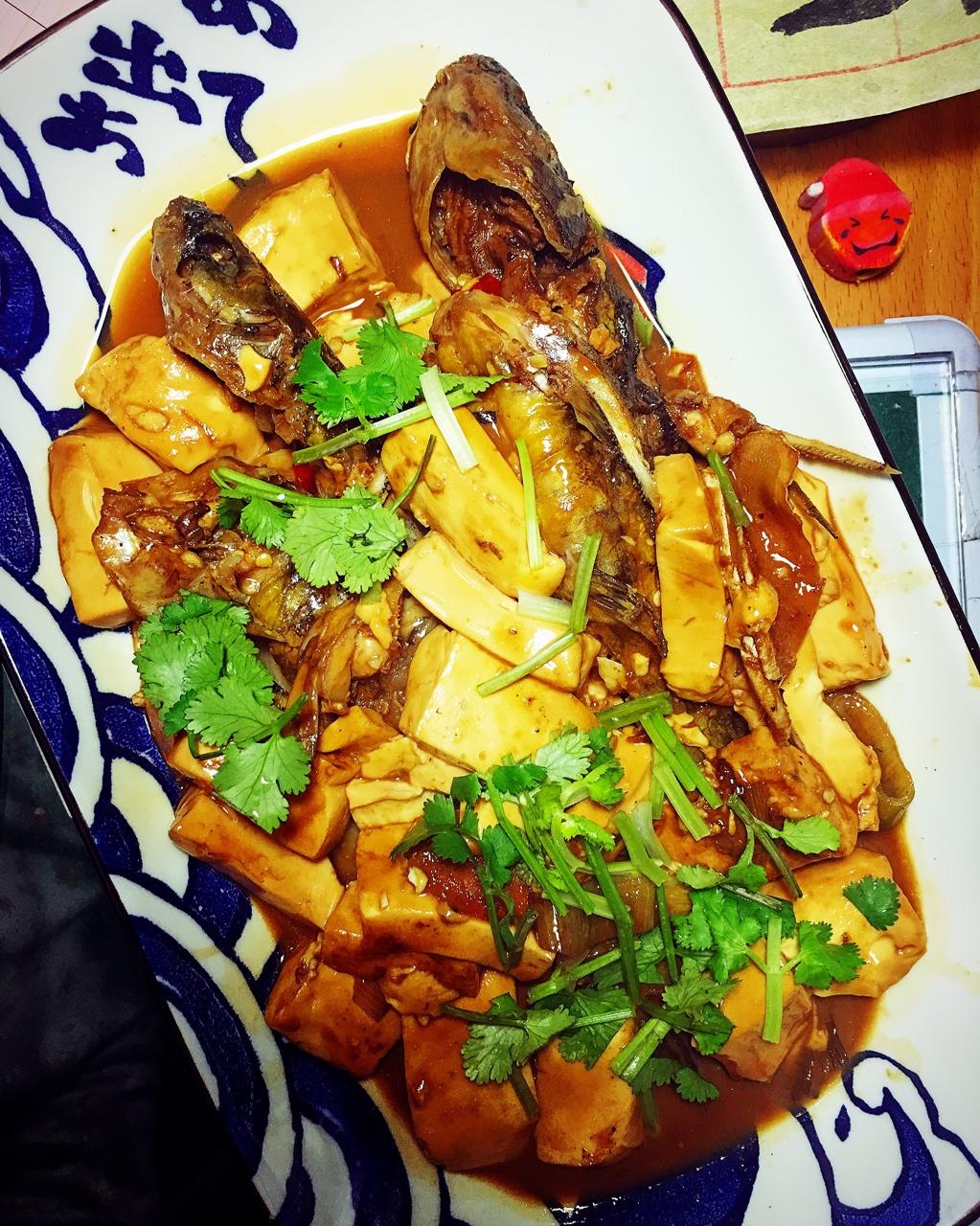 云淡风轻-90做的黄刺鱼烧豆腐