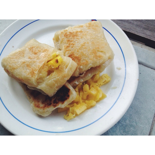 菠萝／香蕉印度飞饼（快手版）