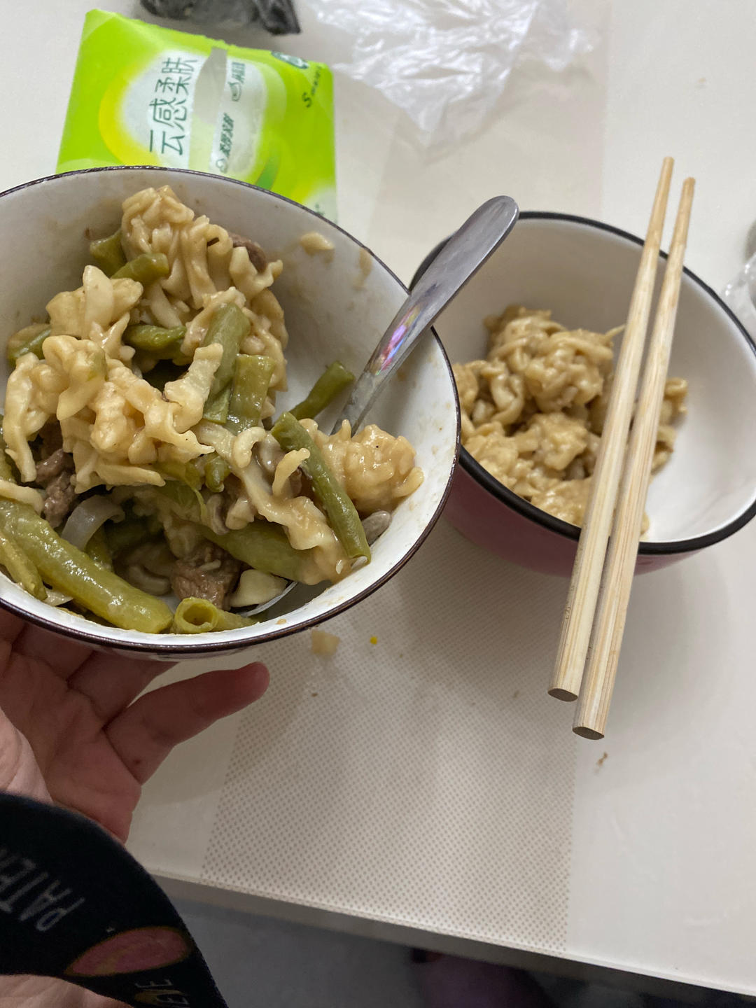 豆角焖面