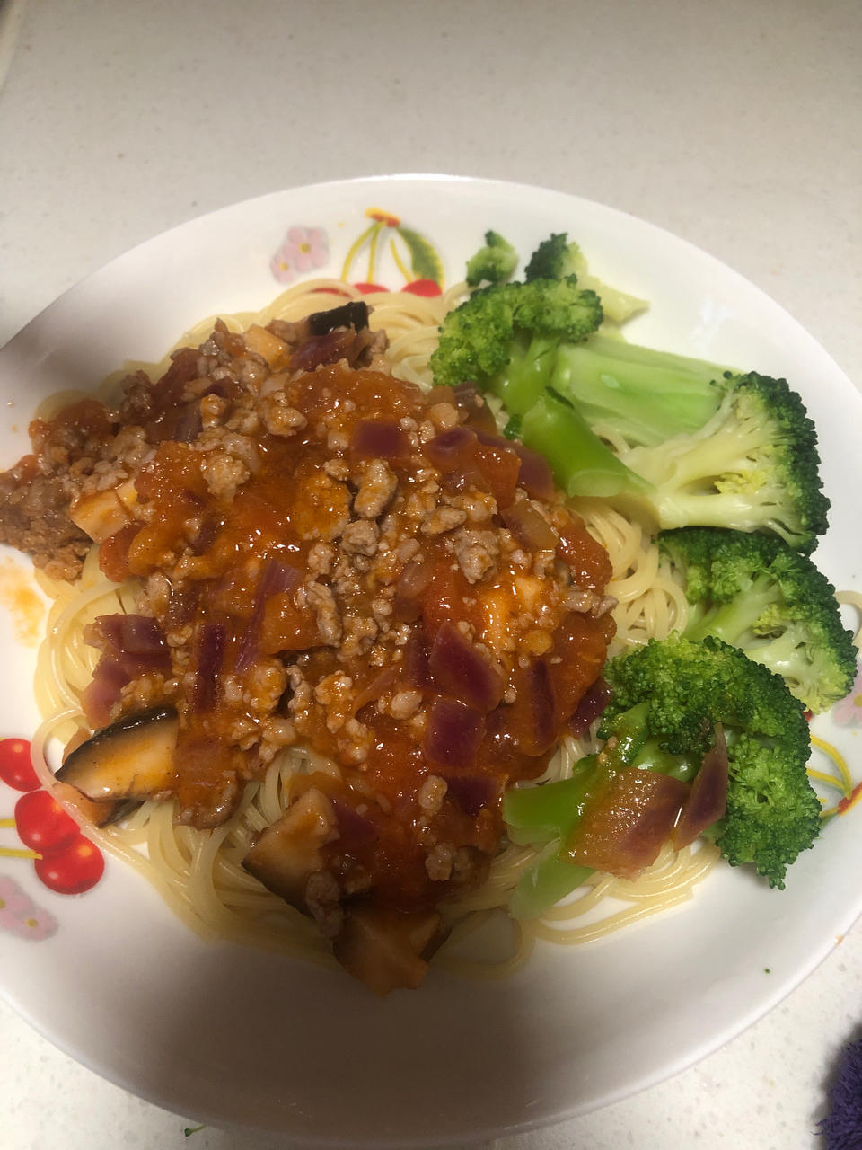 （完胜必胜客的）番茄肉酱意大利面～