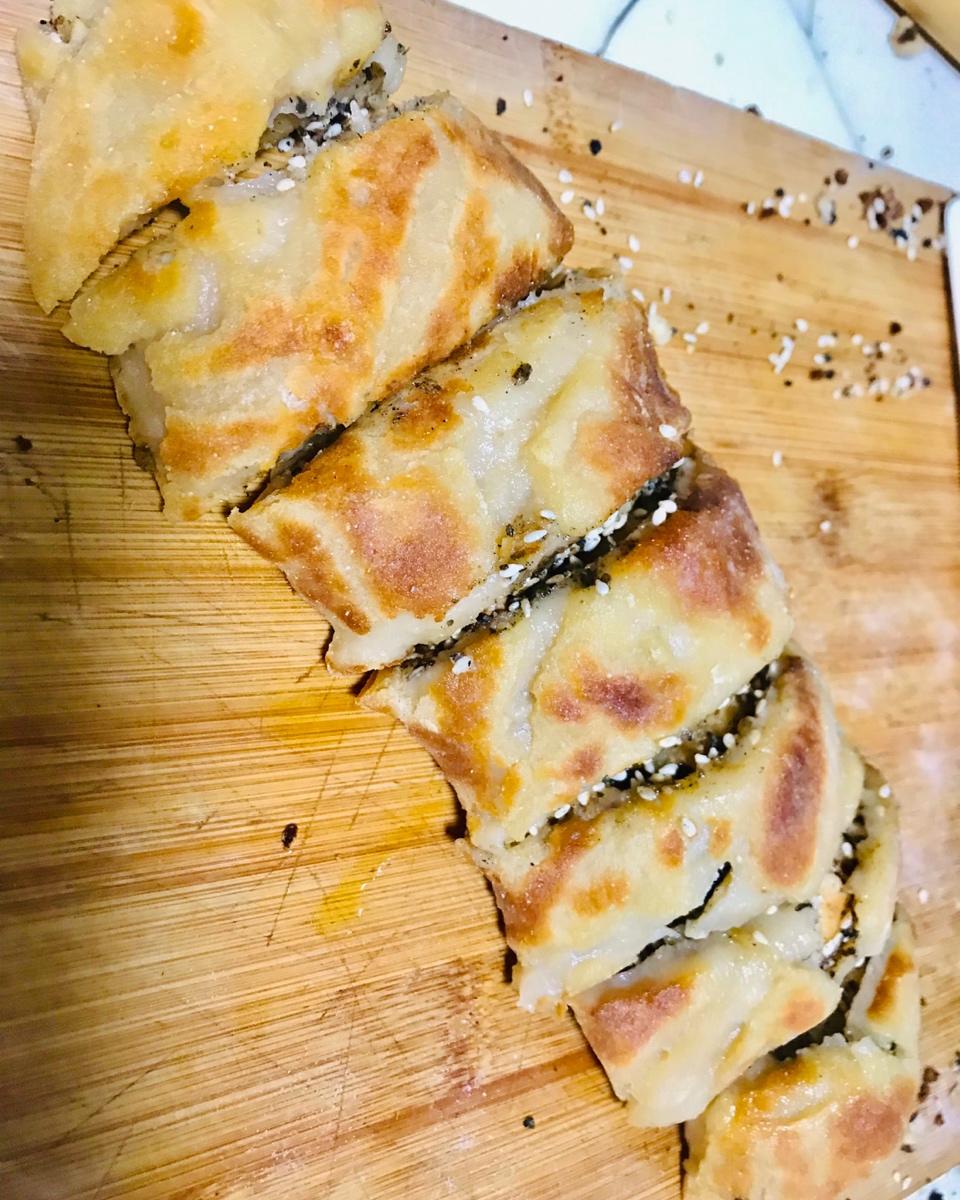 红糖坚果糍粑卷