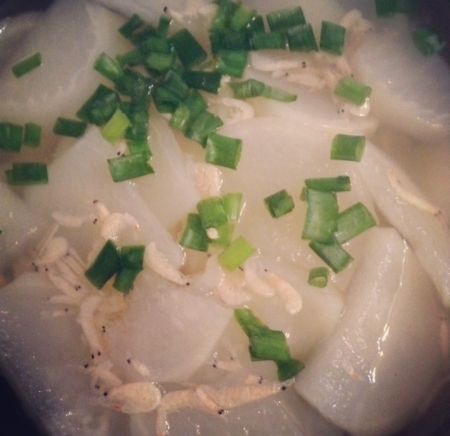 lee-lalalalalaaaa做的虾皮萝卜丝汤