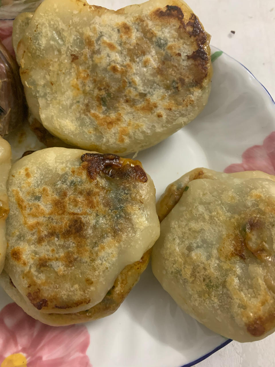 韭菜猪肉馅饼～皮薄馅大不漏巨香