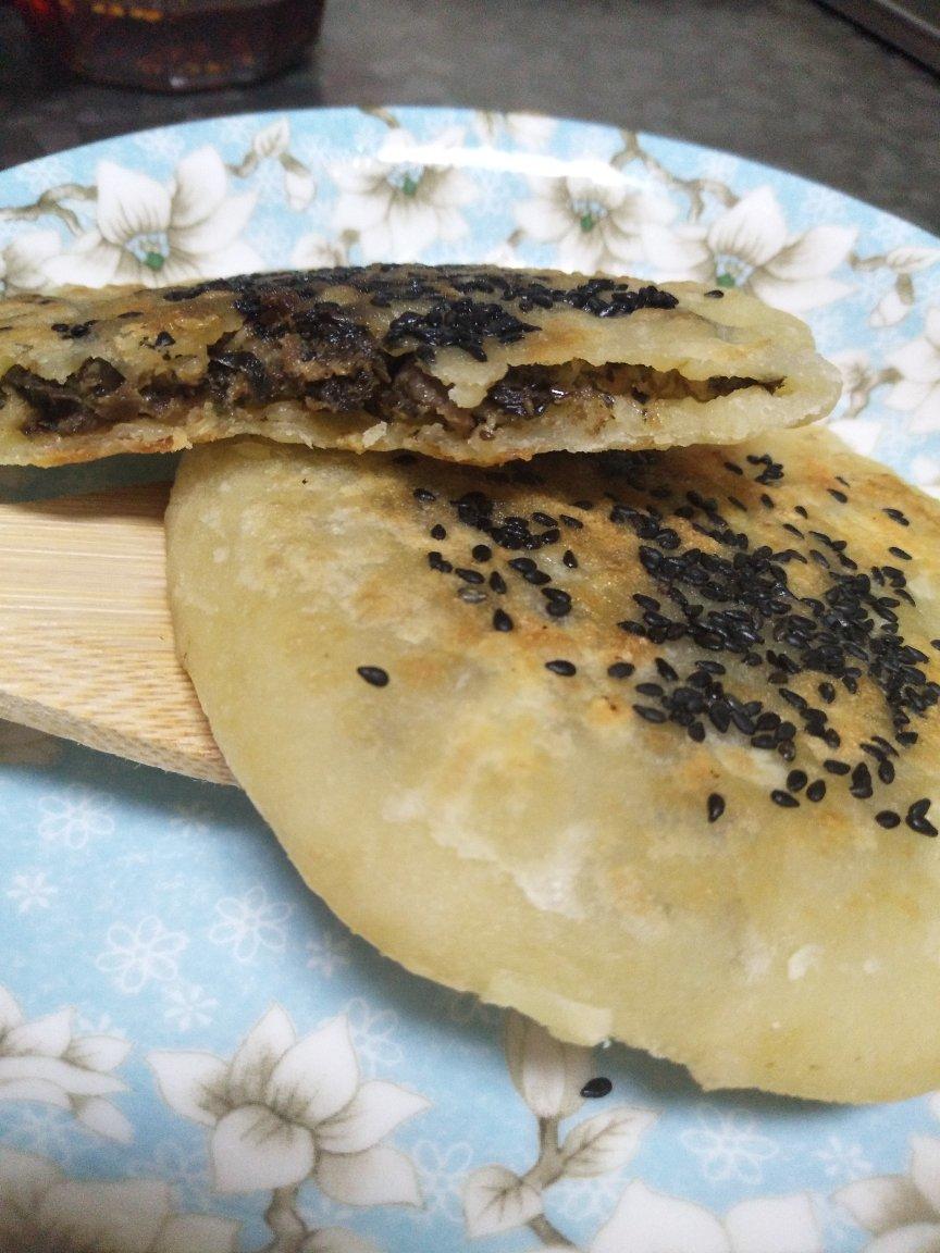 梅干菜猪肉烧饼