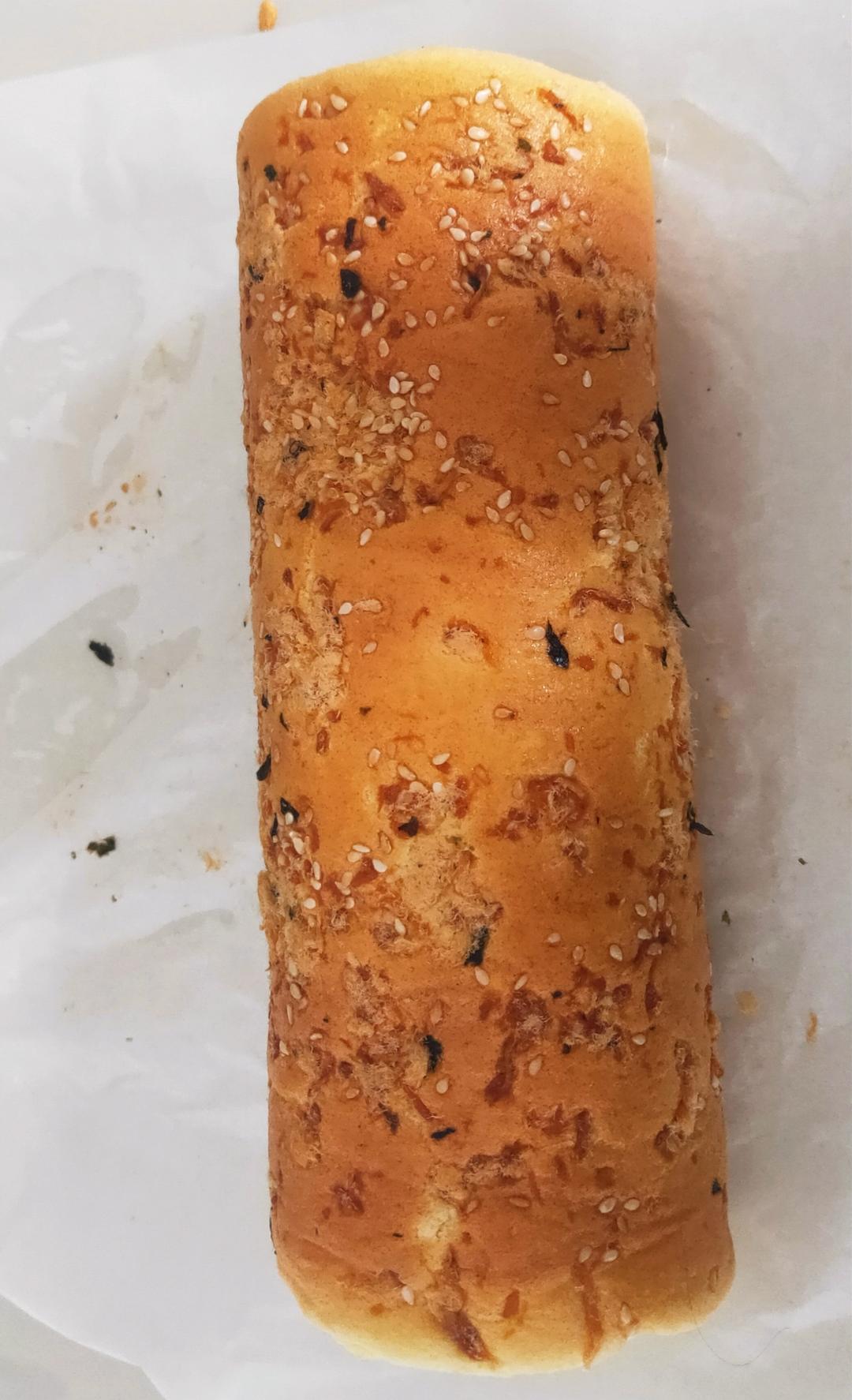 香葱海苔肉松芝麻蛋糕卷