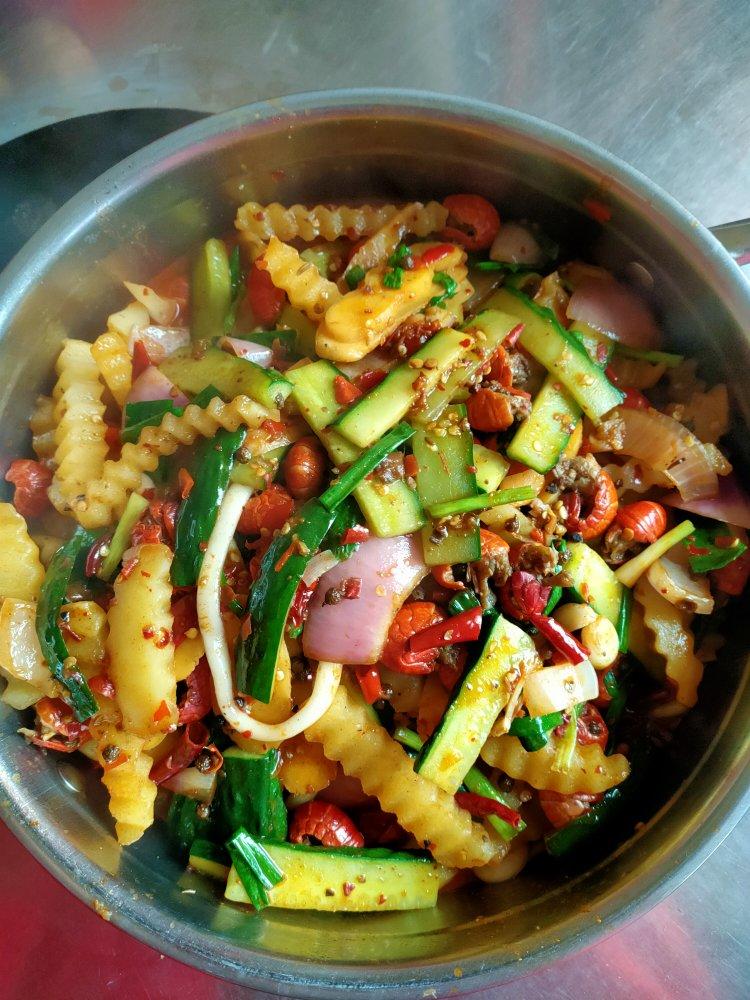 炒虾尾（香辣）