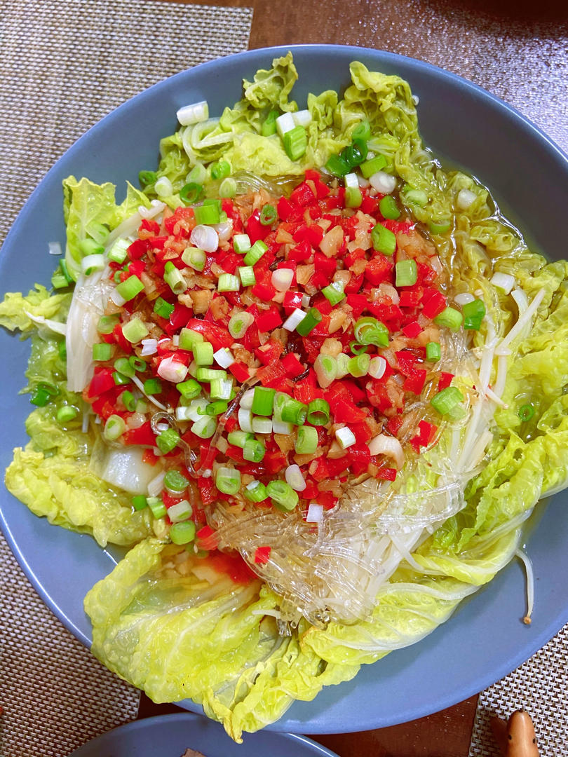 蒜蓉粉丝娃娃菜