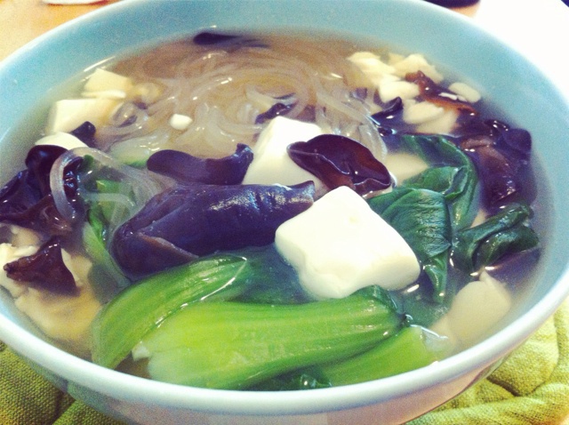 豆腐粉丝汤~