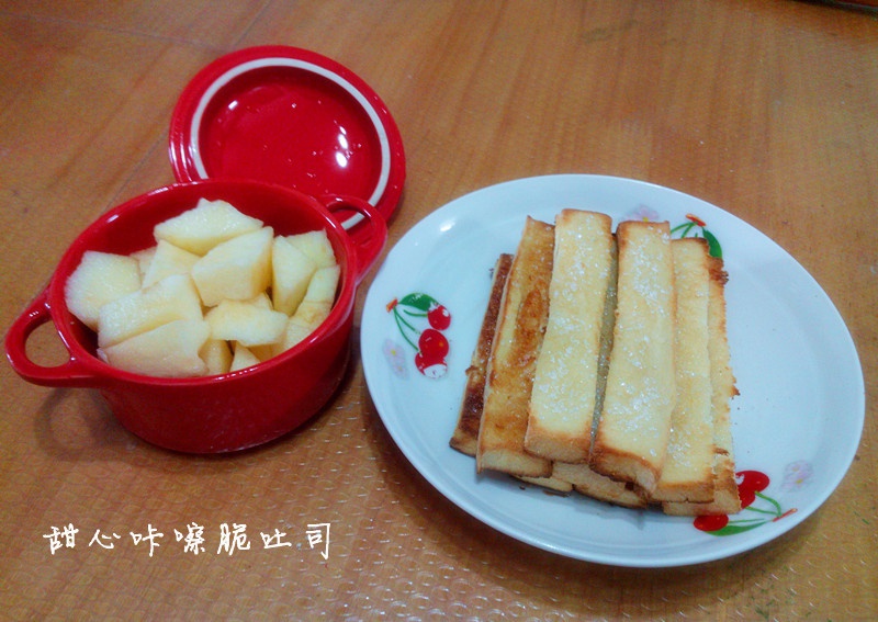 甜心咔嚓脆吐司条