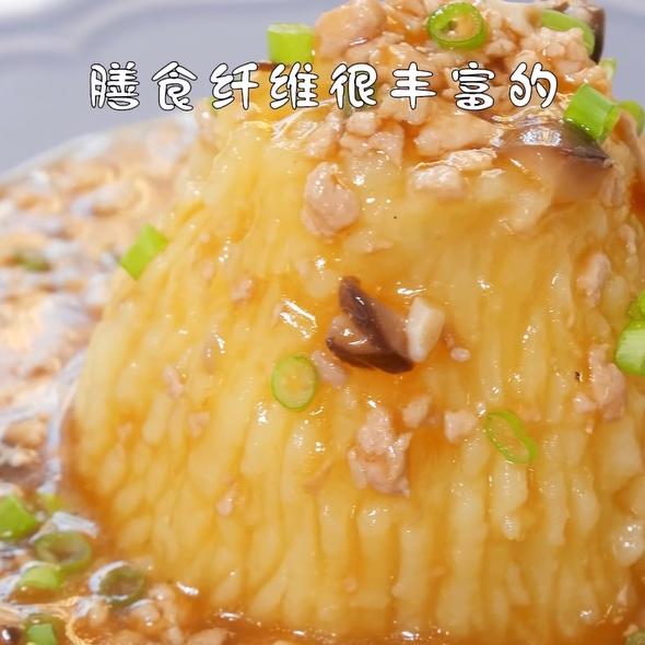 肉沫香菇土豆泥