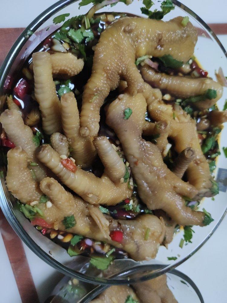 🍋柠檬百香果🌶️酸辣网红鸡爪