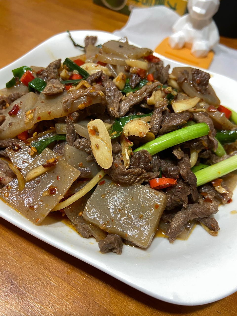 超下饭魔芋炒牛肉