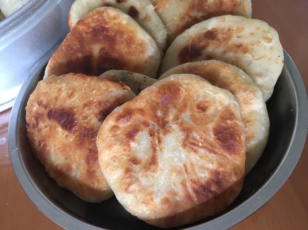 薄皮韭菜饼