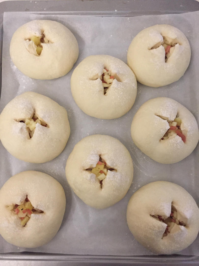 芝士培根餐包〖北鼎烤箱食谱〗