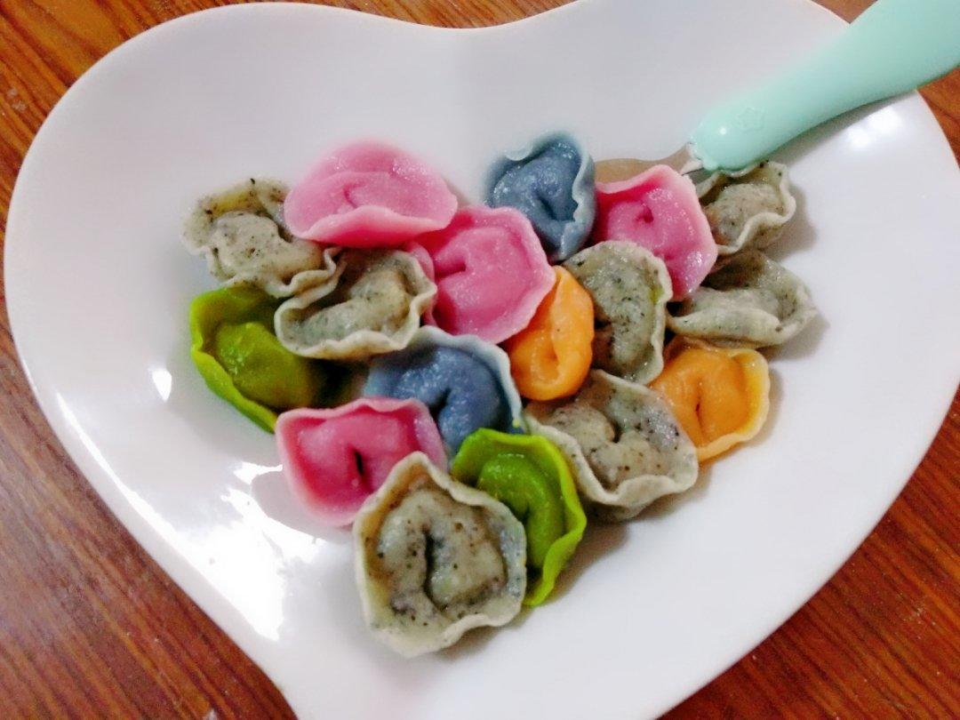 猪肉白菜馅制作（彩色饺子）