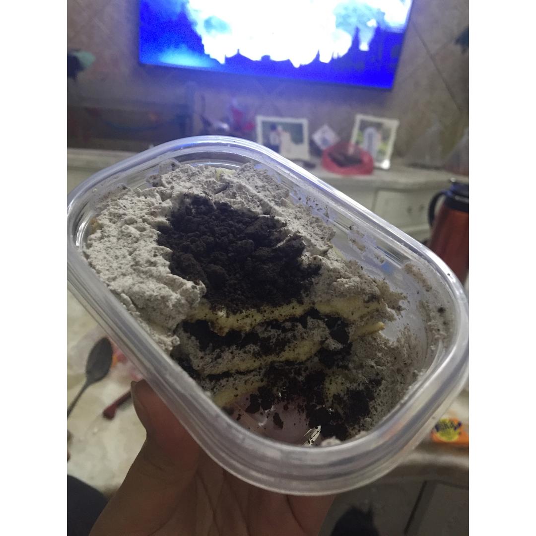 好吃到流泪的奥利奥咸奶油盒子蛋糕