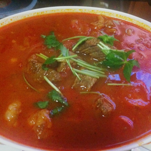 牛肉炖柿子