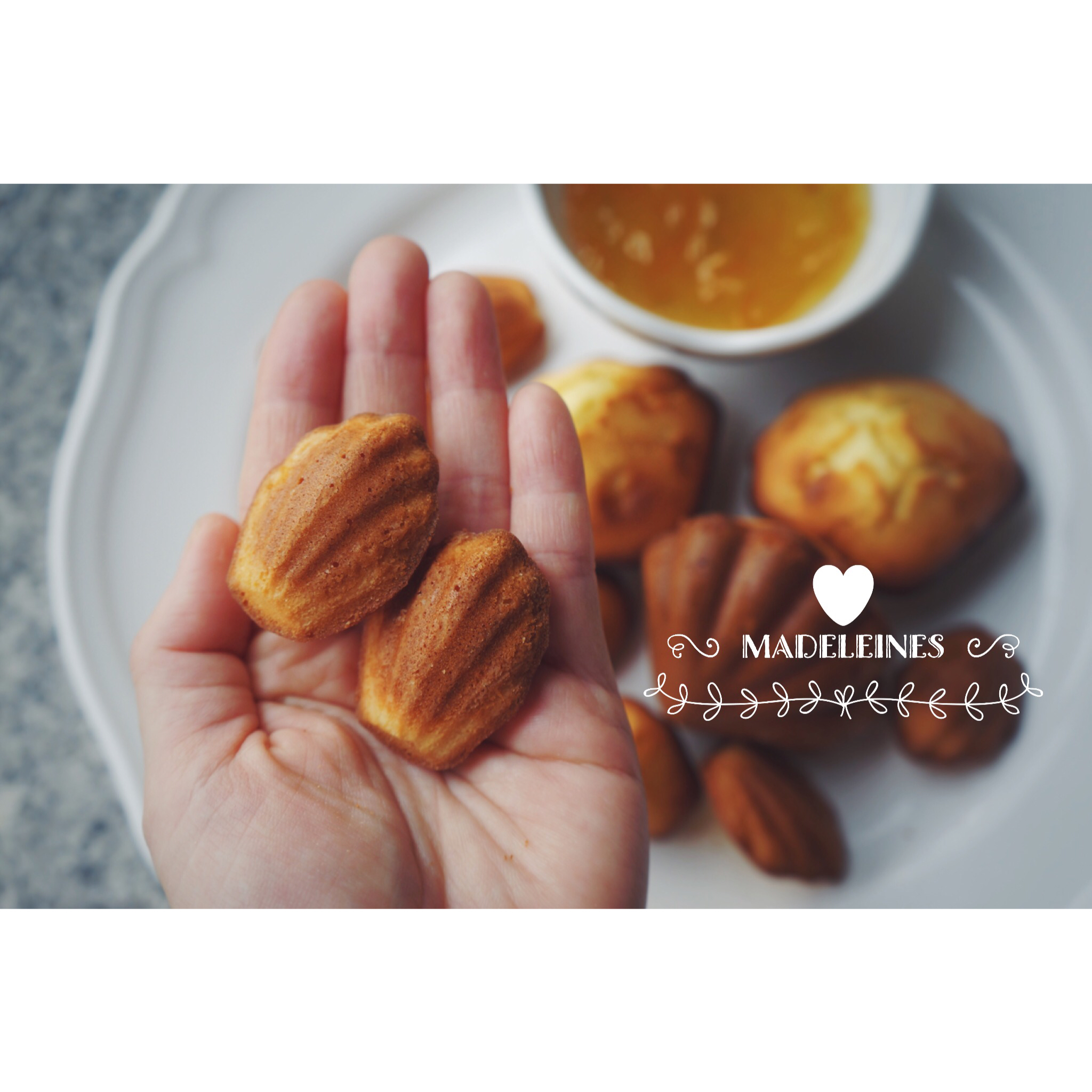 【夏日无负担系列】 蜂蜜柚子茶轻玛德琳