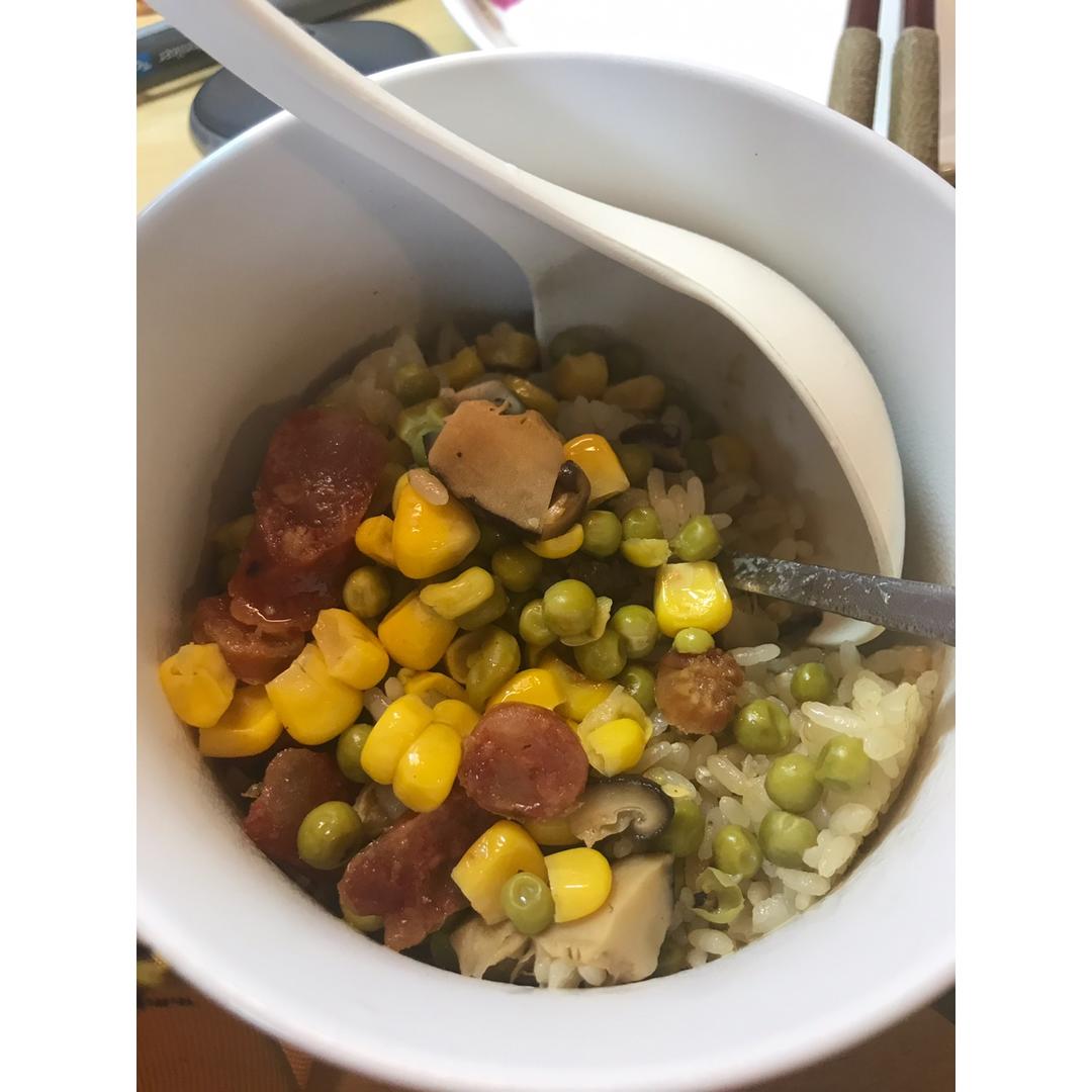腊肠栗子饭