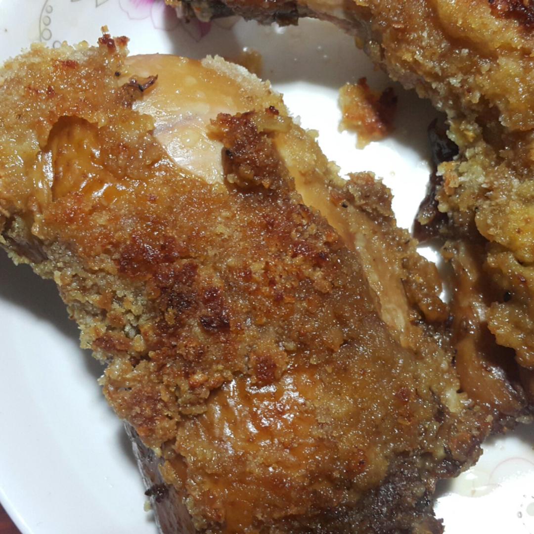 直击KFC脆皮鸡腿