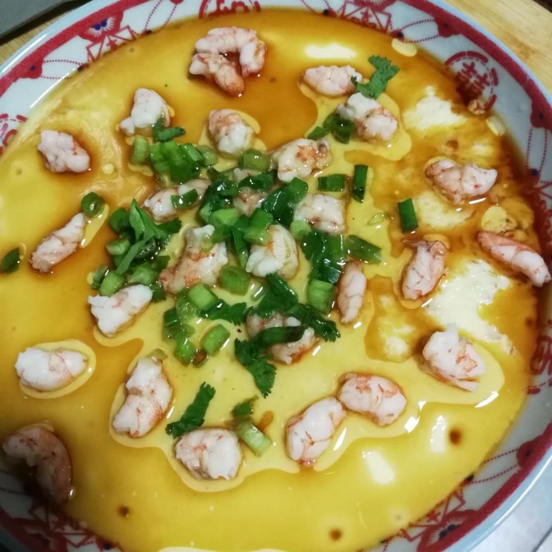虾仁鸡蛋羹