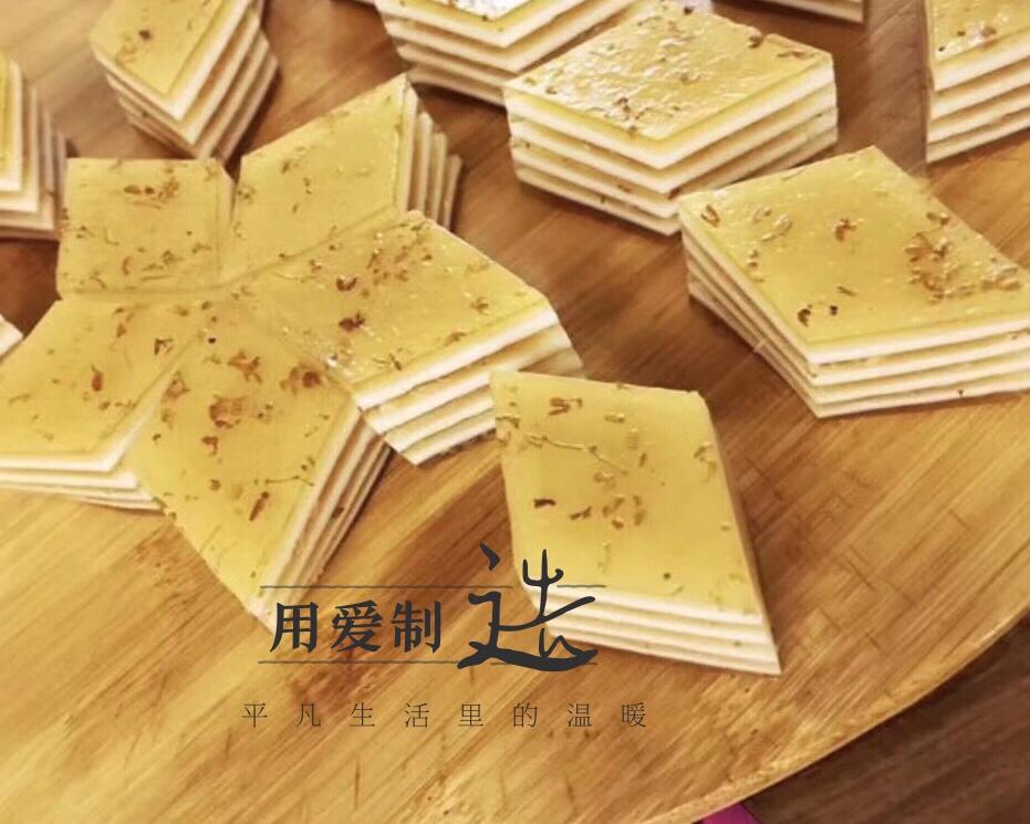 零失败の桂花千层糕的做法