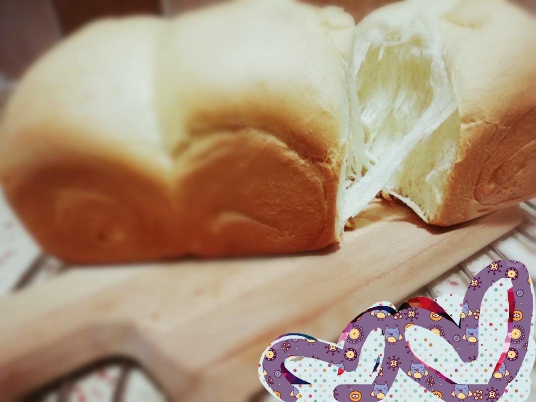 夺命软吐司(๑´ڡ`๑)超软拉丝极速方便的一次发酵吐司