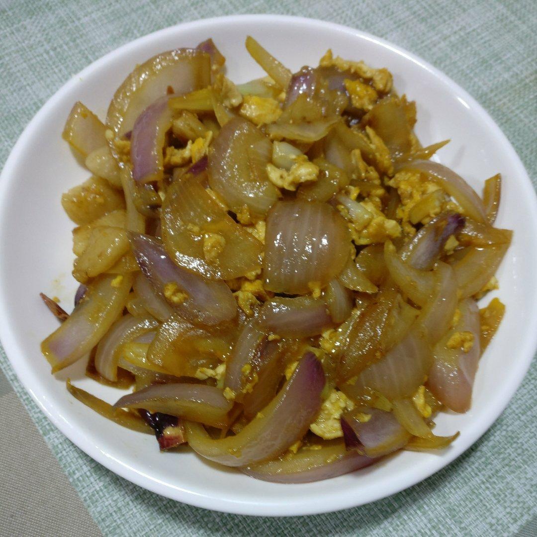 洋葱炒鸡蛋