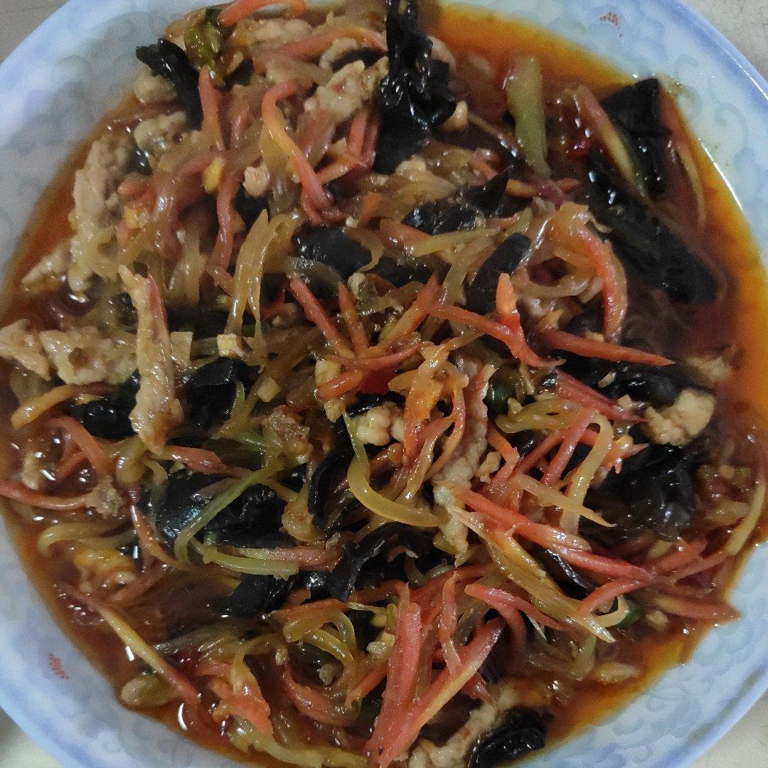 酸甜可口的鱼香肉丝