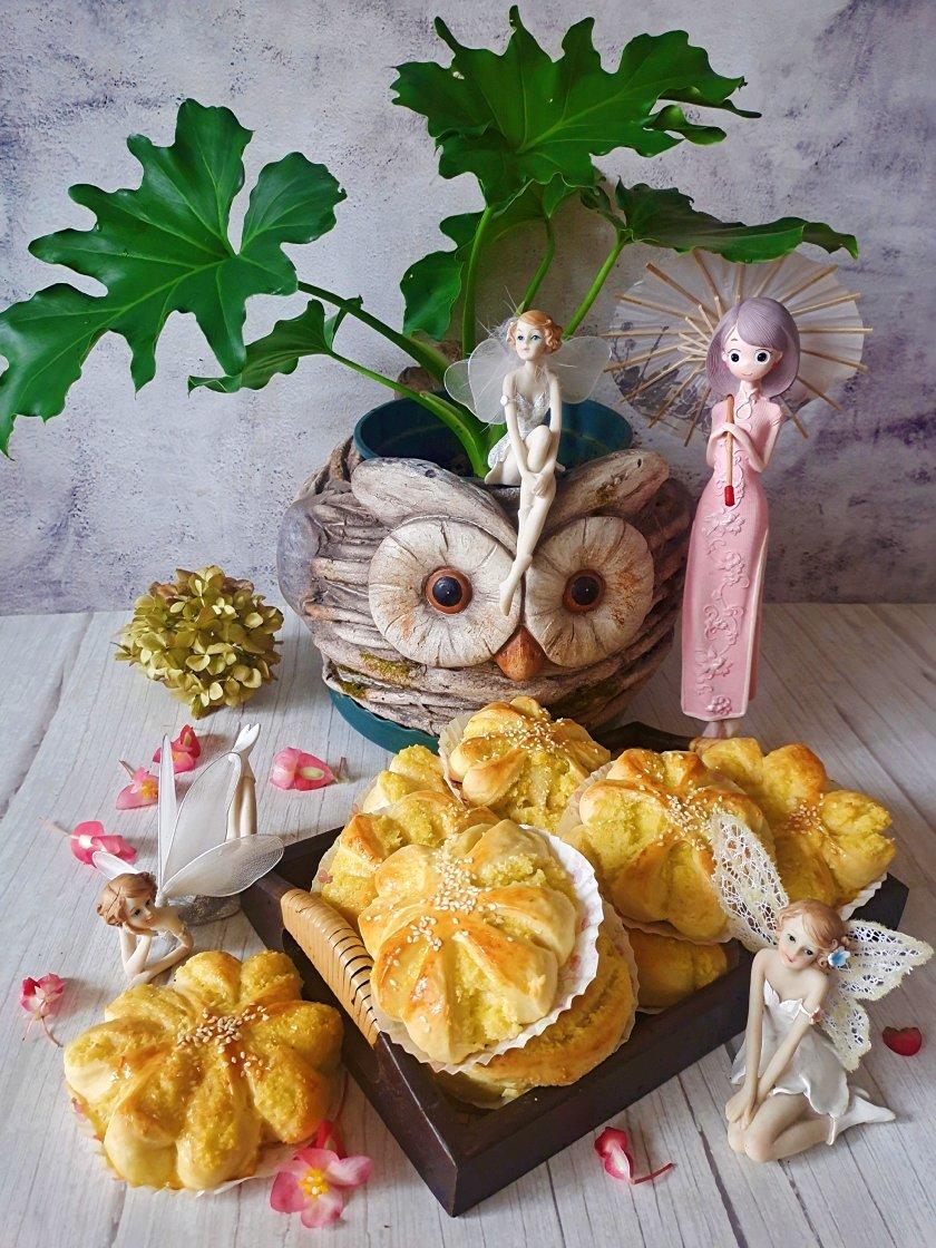 幸运四叶草抹茶椰蓉酥【北鼎烤箱食谱】