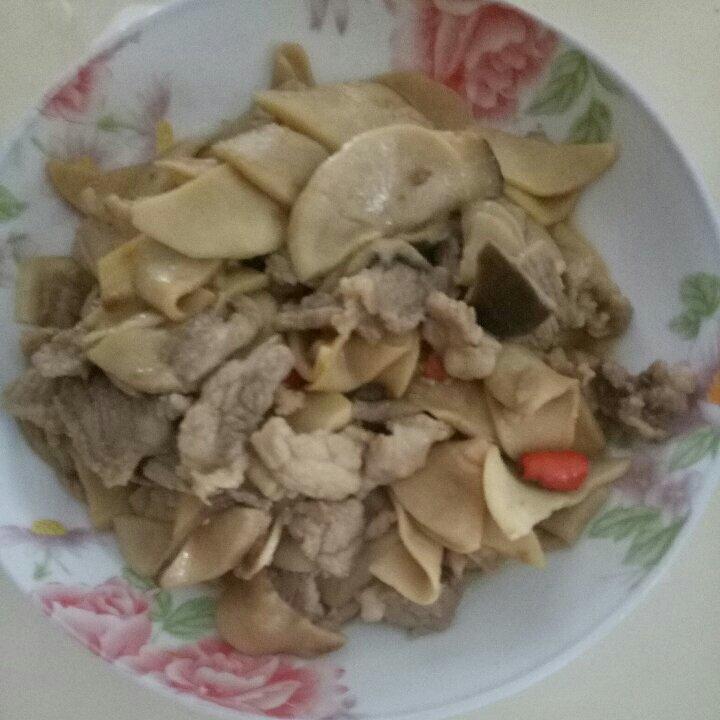 肉炒杏鲍菇