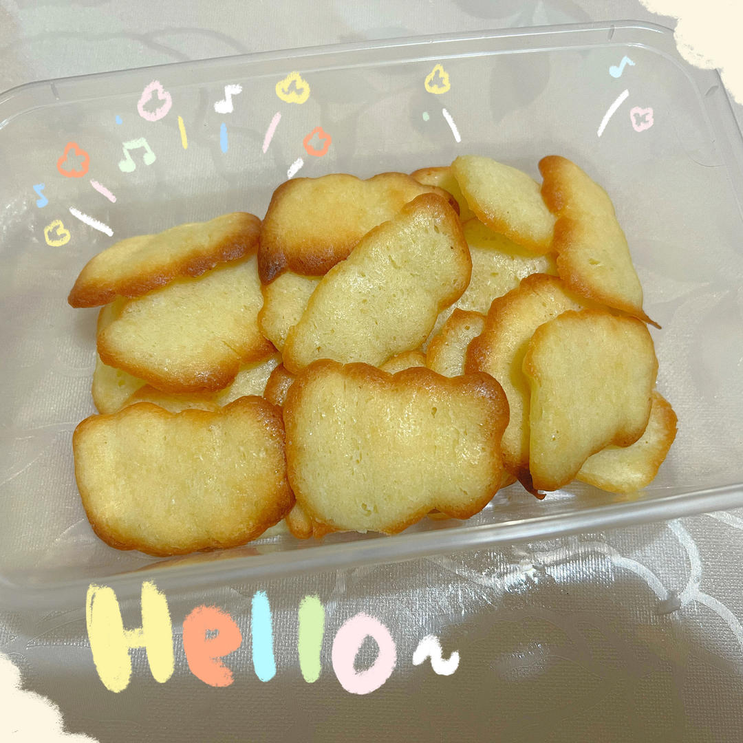 香脆法式经典猫舌头饼干|简单快手|消耗蛋白